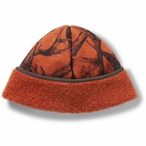 Stylish Orange Camo Men's Beanie